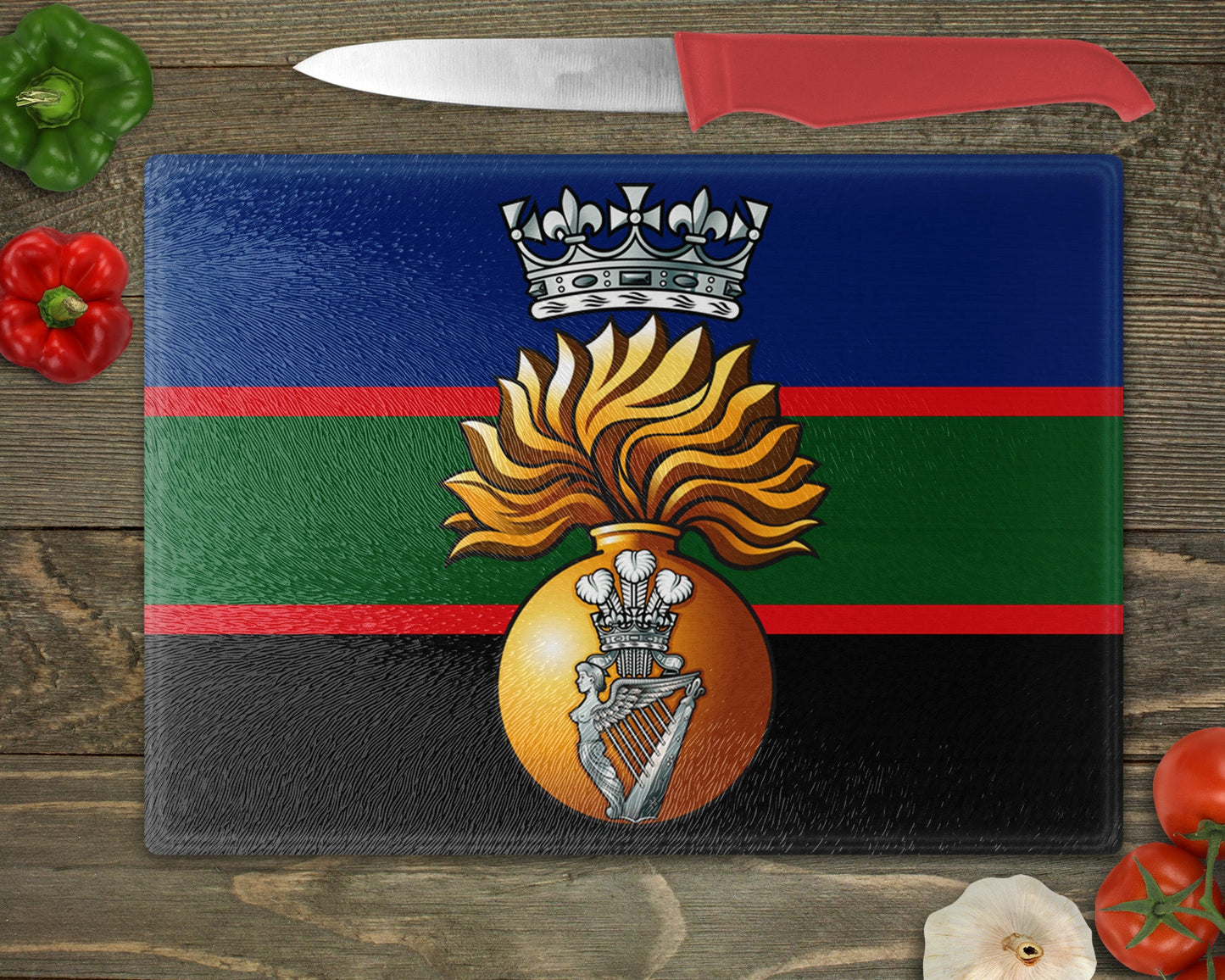 Royal Irish Fusiliers - Cutting Board