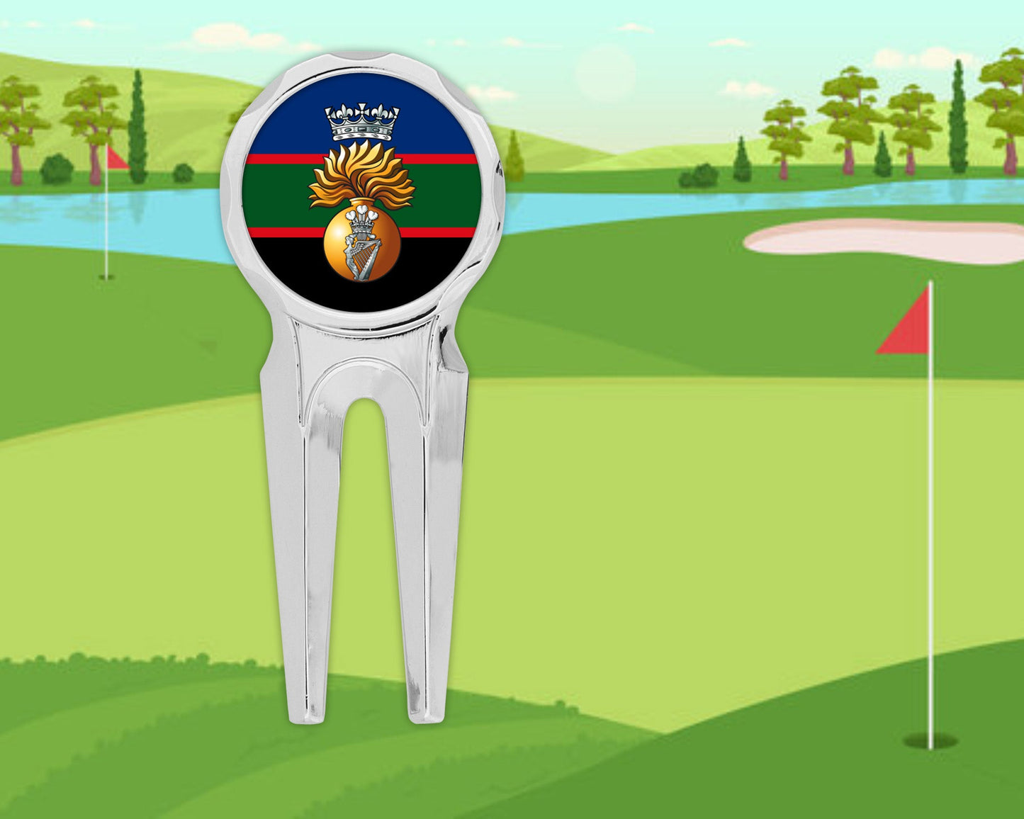 Royal Irish Fusiliers - Golf Divot Repair Tool