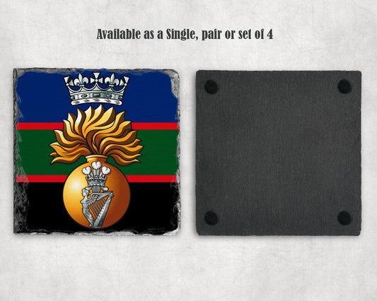 Royal Irish Fusiliers - Slate Coaster