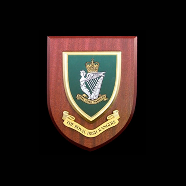 Royal Irish Rangers - Wall Shield Plaque | MOD Licensed Seller | Regimental