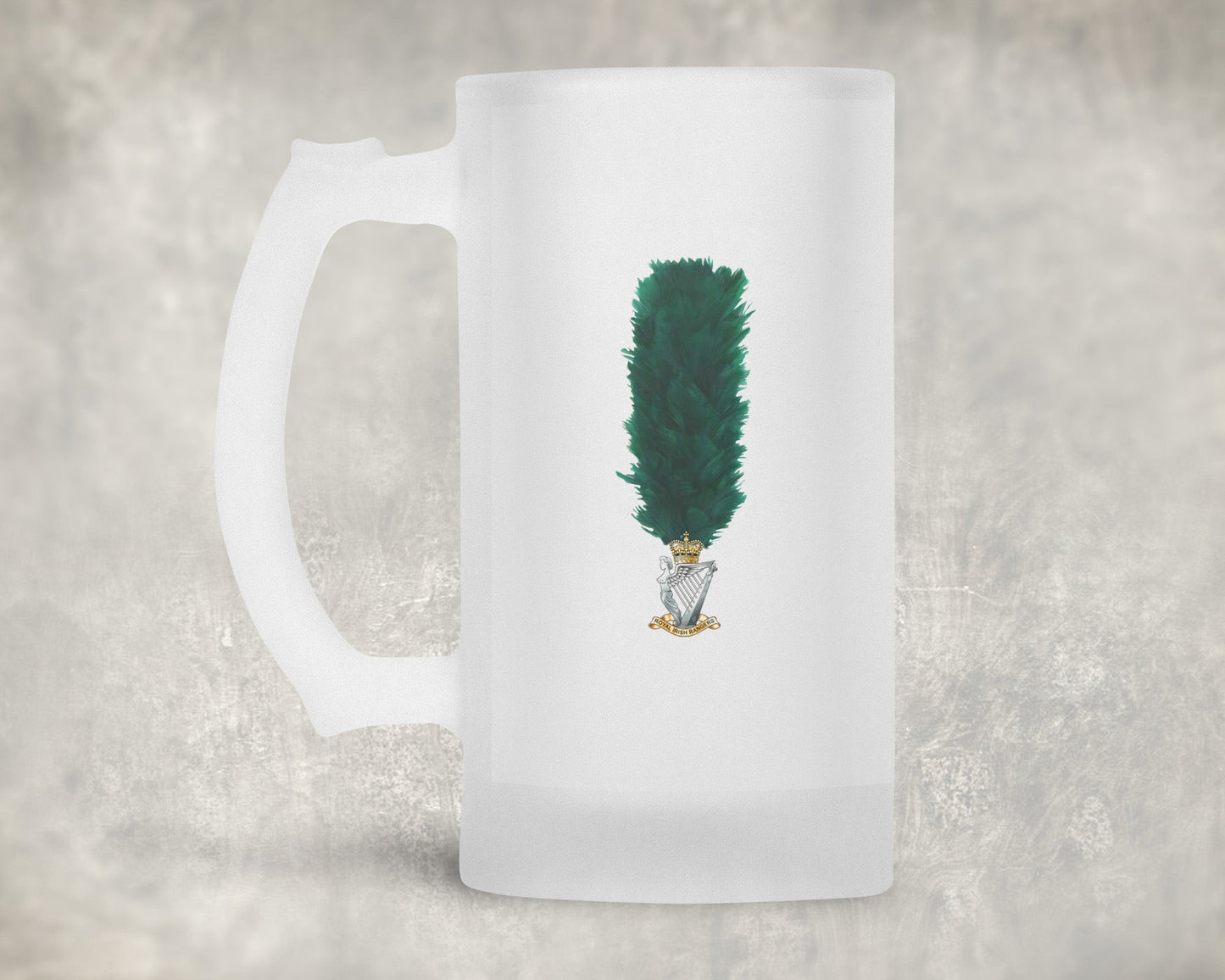 Royal Irish Rangers Hackle - Frosted Stein