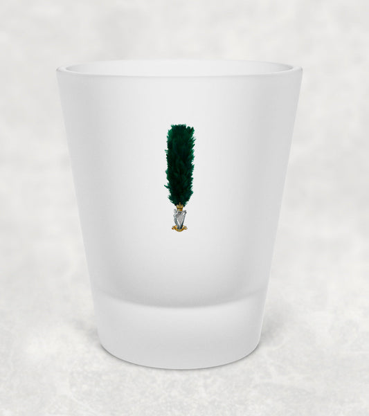 Royal Irish Rangers Hackle - Shot Glass