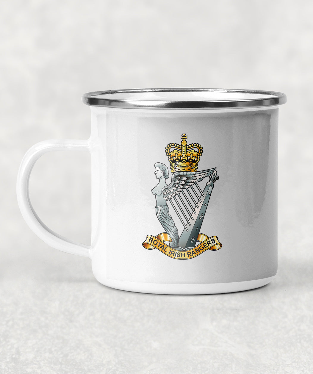 Royal Irish Rangers - Enamel Mug