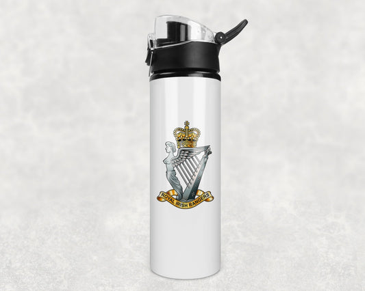 Royal Irish Rangers - Flip Top Water Bottle