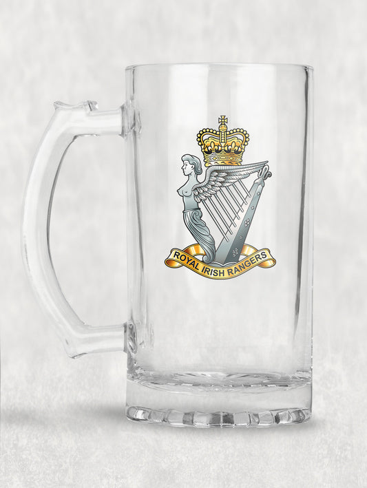 Royal Irish Rangers - Tankard/Beer Mug/Stein