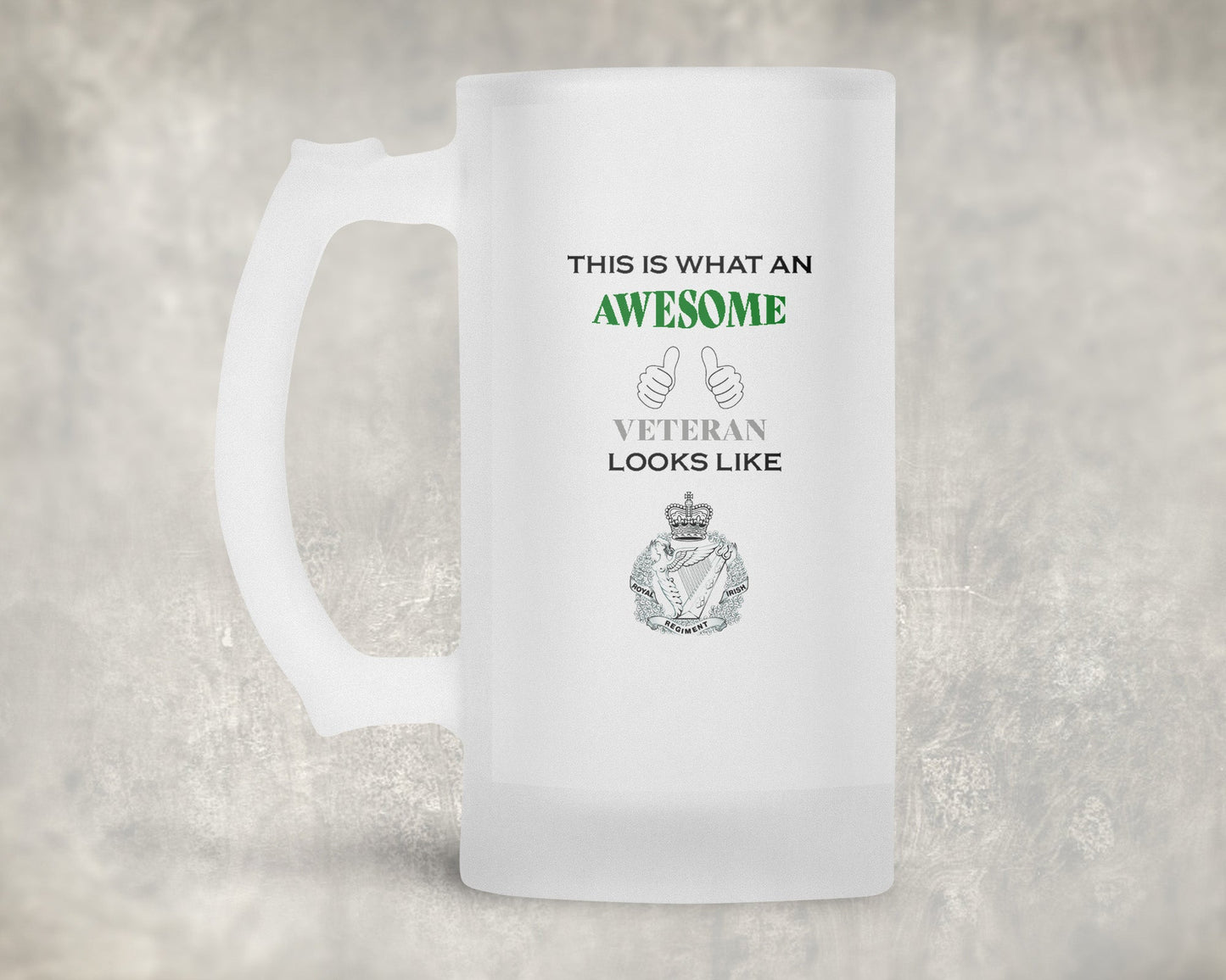 Royal Irish RegimentÊ - Veteran - Frosted Stein