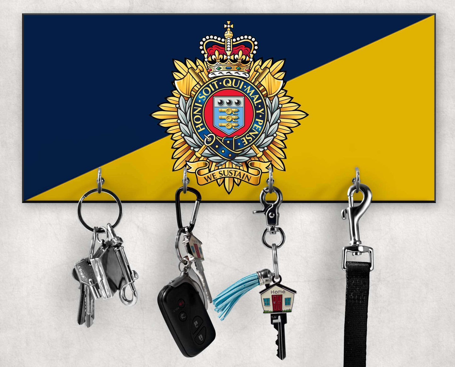 Royal Logistic Corps - Wooden Key Holder/Hook