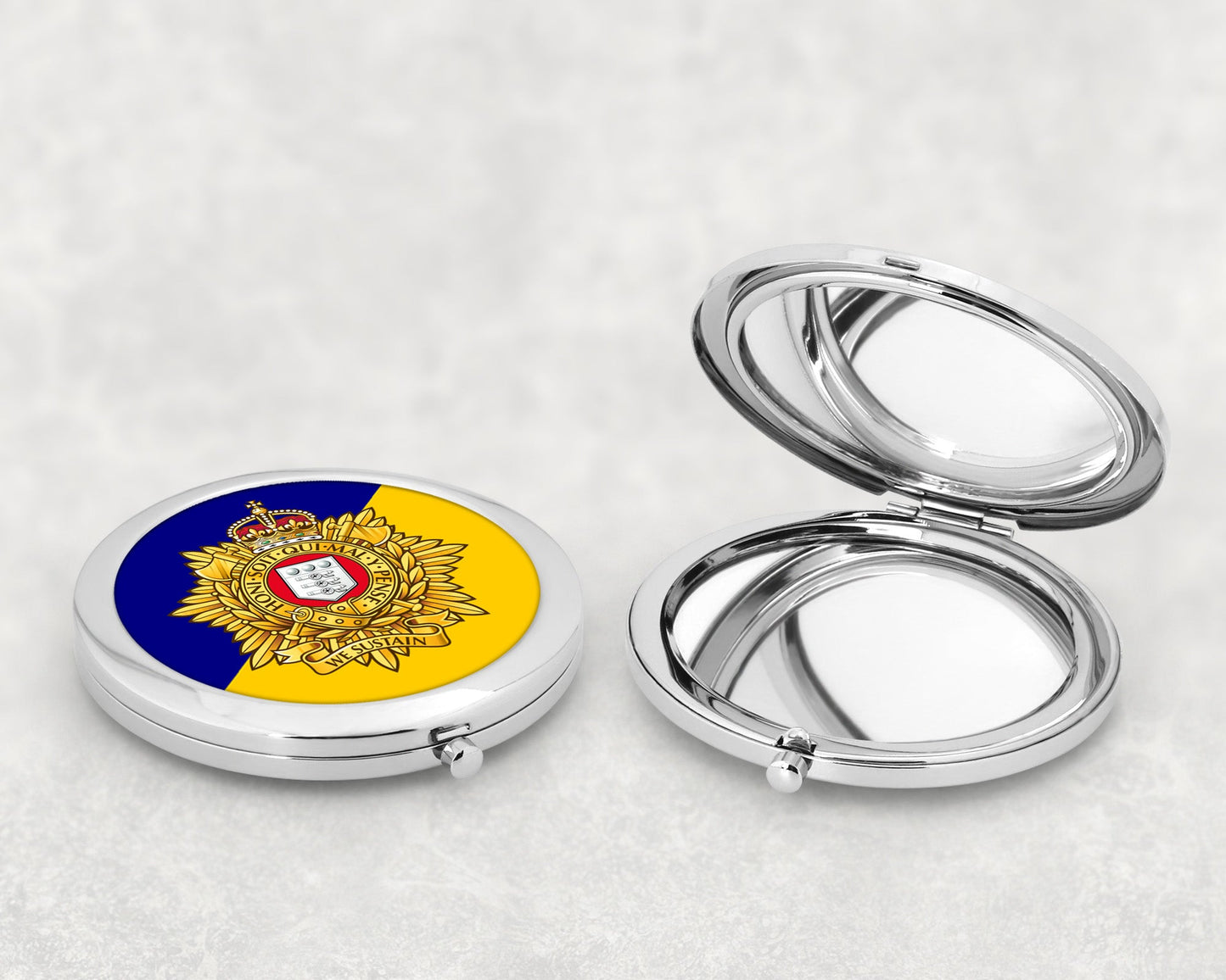 Royal Logistic Corps Officer KC - Compact Mirror