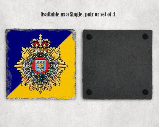 Royal Logistic Corps - Slate Coaster
