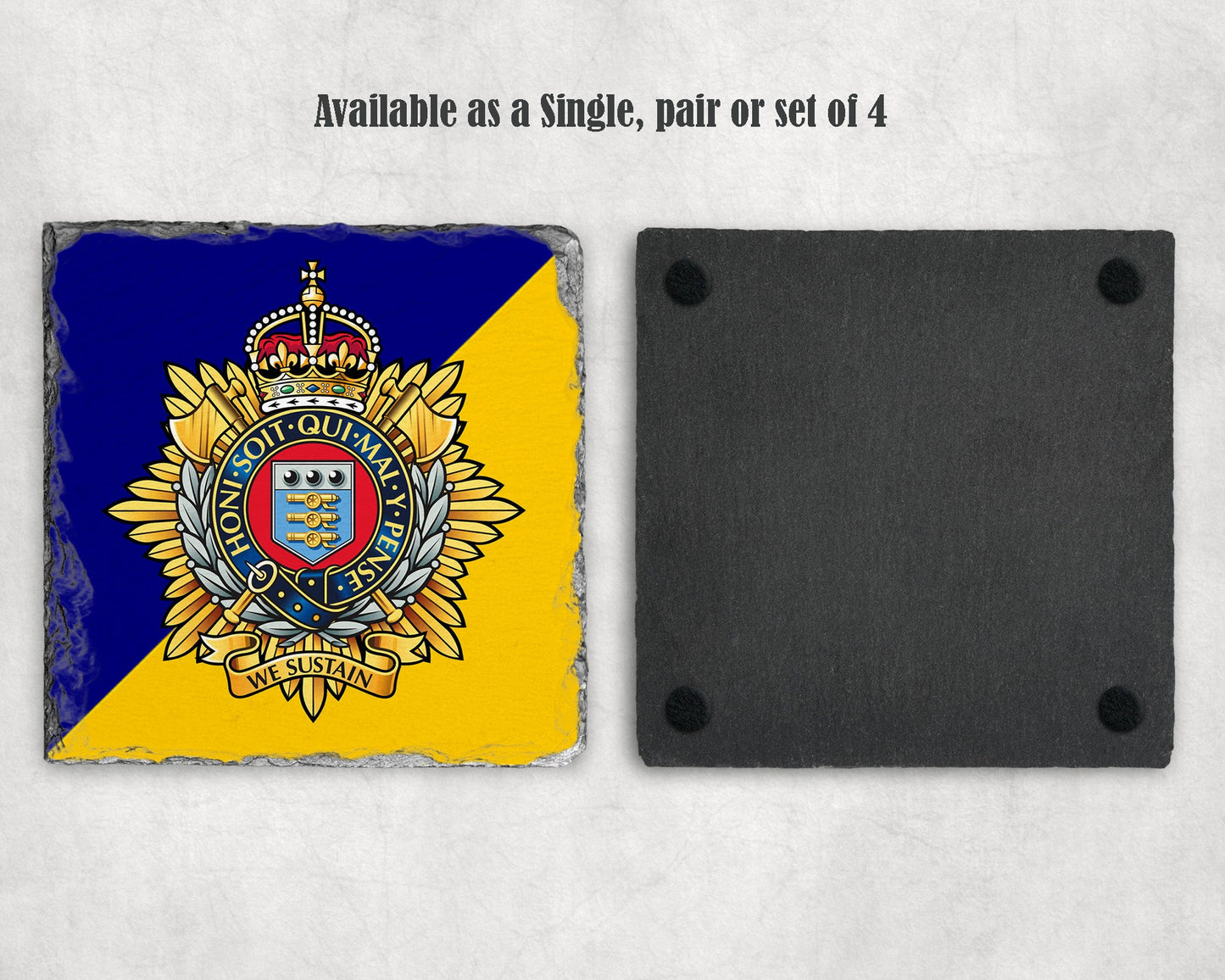 Royal Logistic Corps KC - Slate Coaster