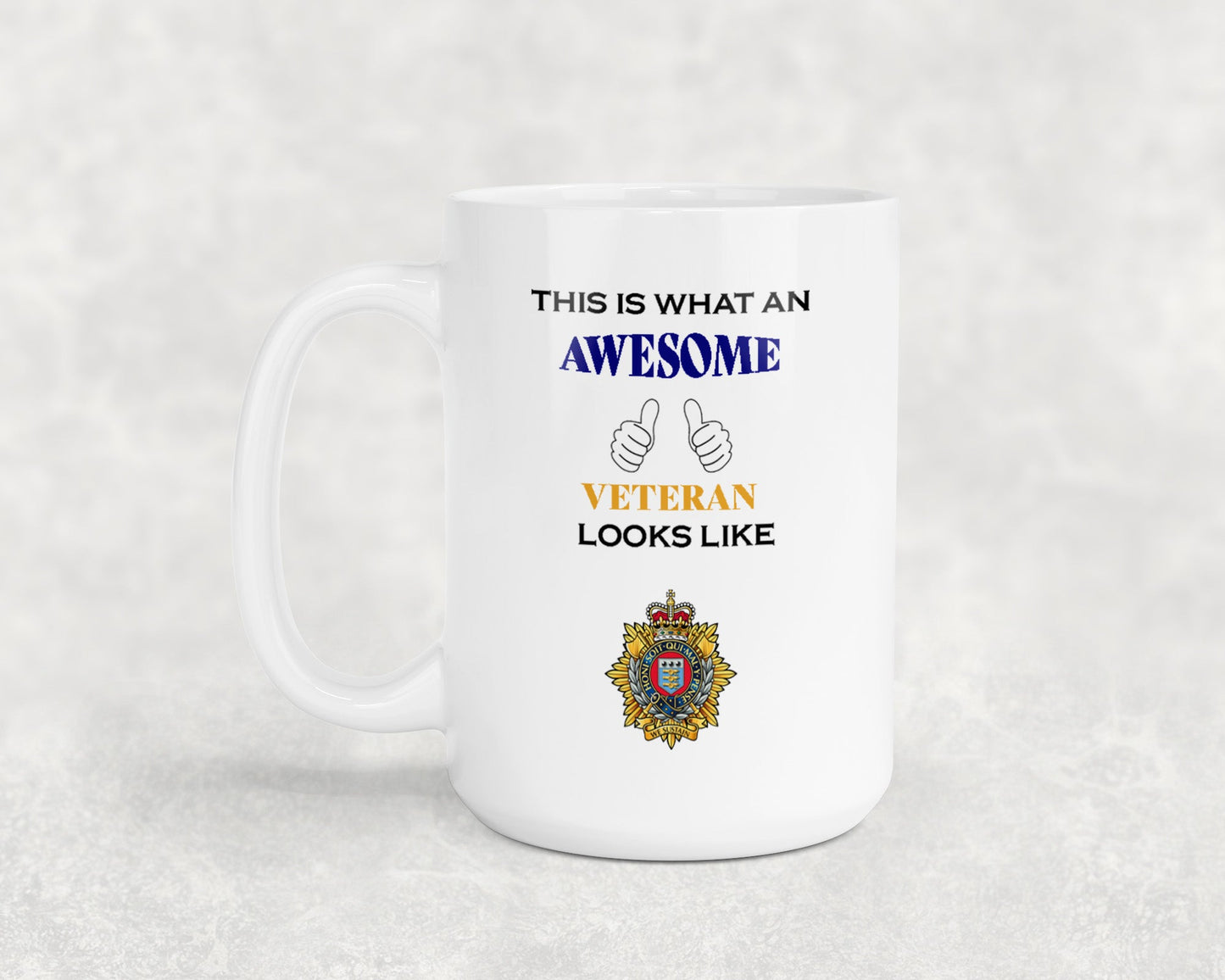 Royal Logistic Corps - Veteran - 15oz Mug