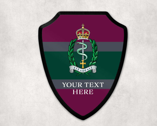 Royal Army Medical Service - Printed Wall Shield