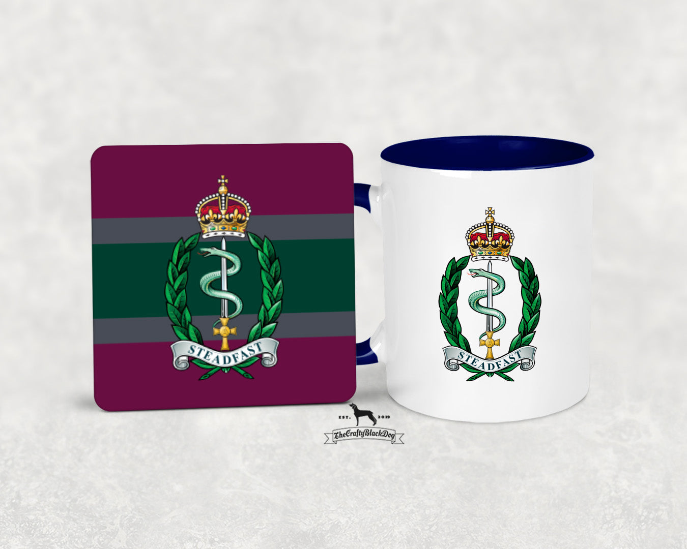 Royal Army Medical Services - Mug and Coaster Set