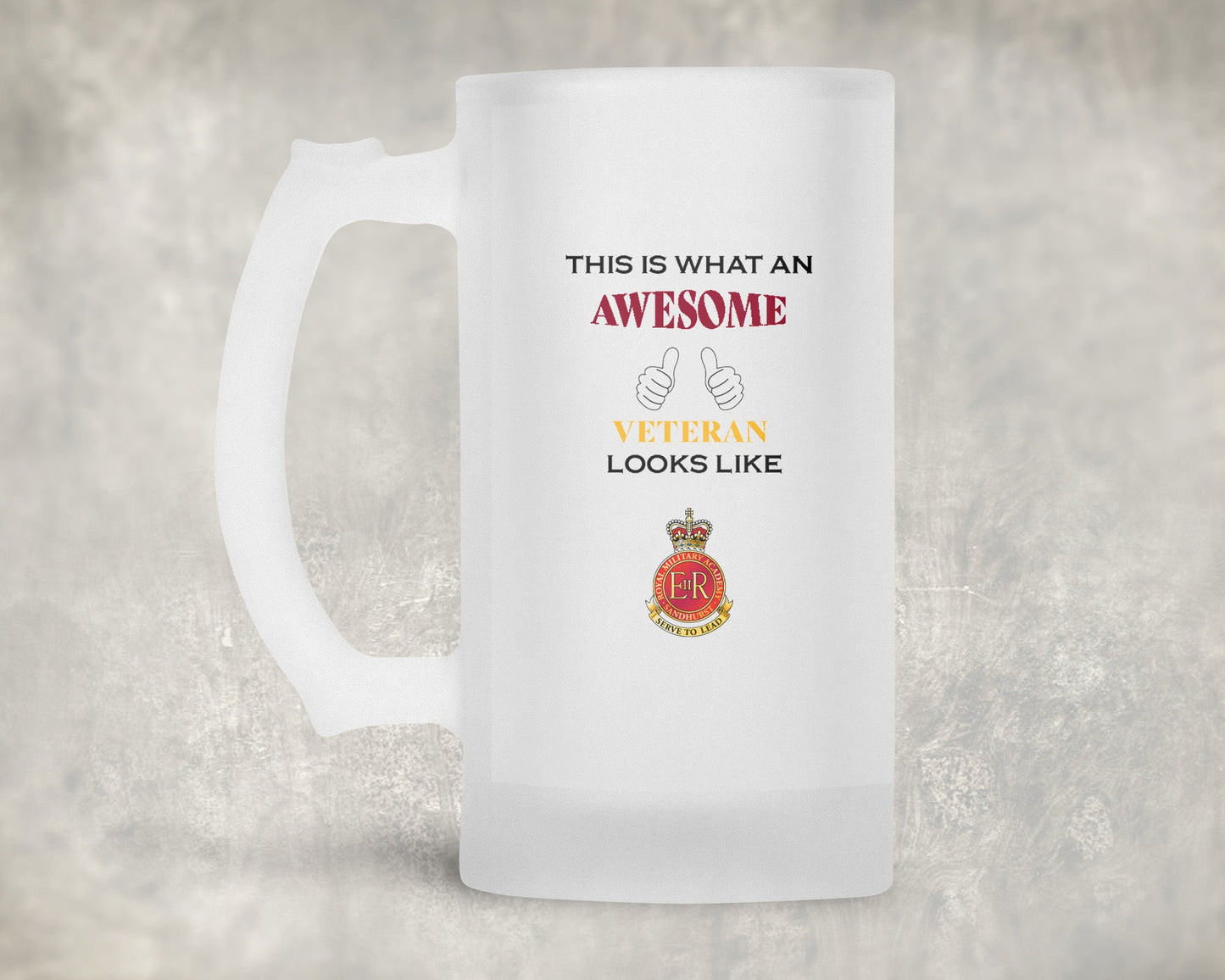 Royal Military Academy Sandhurst - Veteran - Frosted Stein