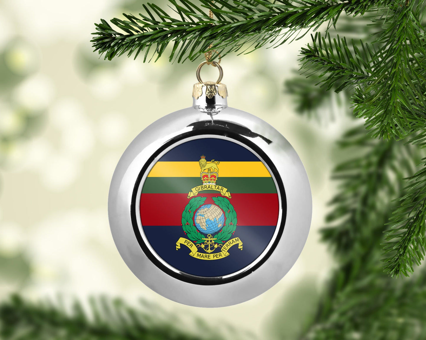 Royal Marines Corps Crest - Bauble