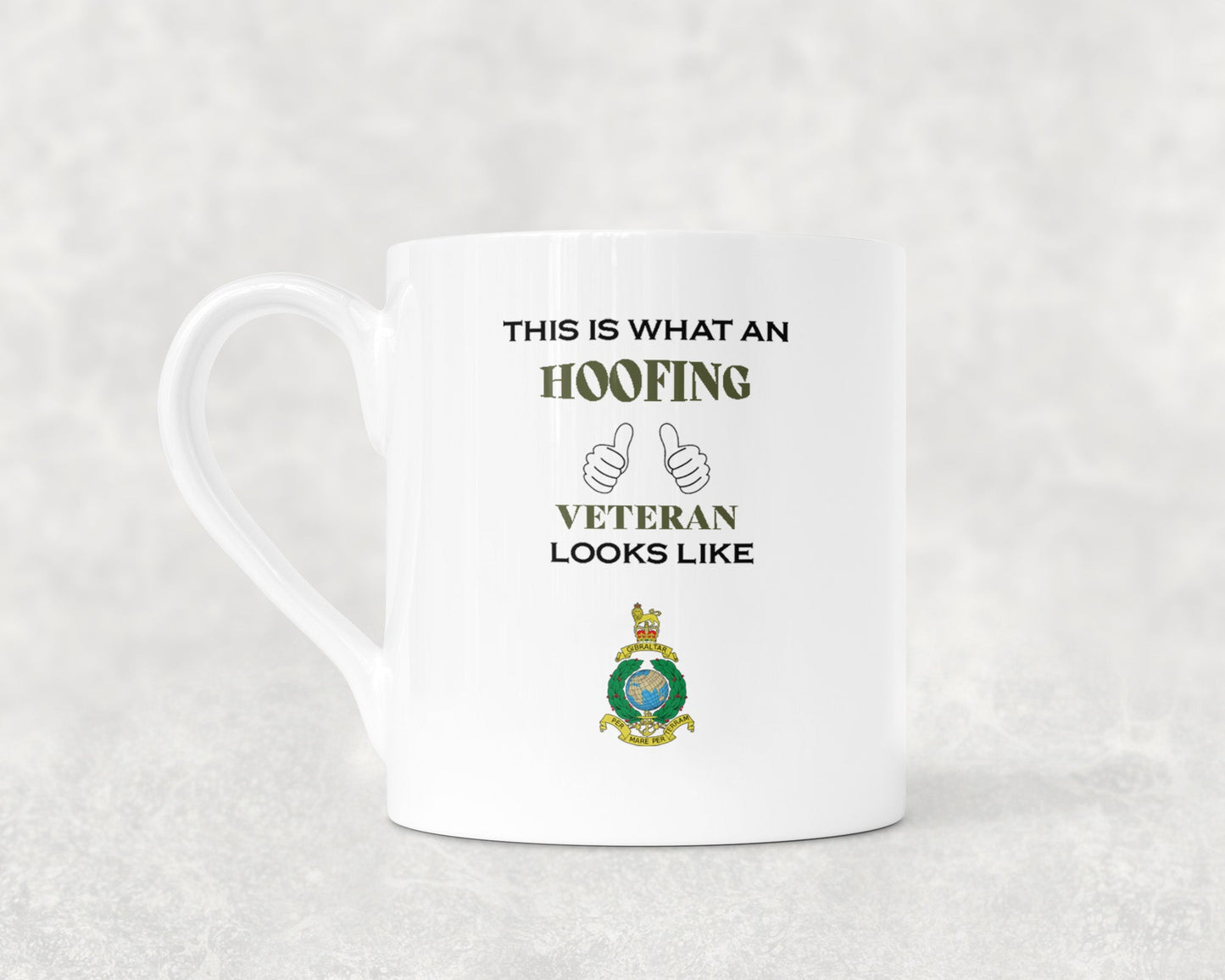 Royal Marines Corps Crest - Veteran - Bone China Mug