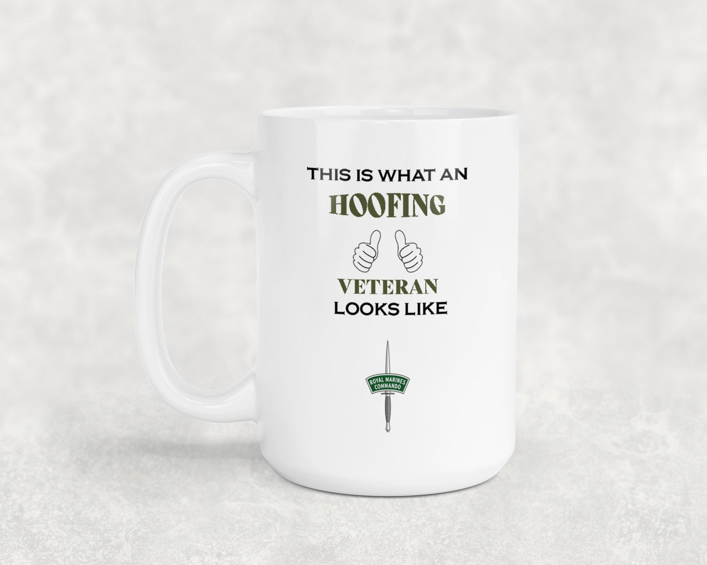 Royal Marines Dagger - Veteran - 15oz Mug