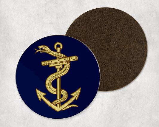 Royal Naval Medical Service - Round Coaster Set