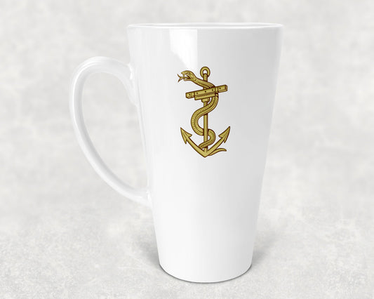 Royal Naval Medical Service - Latte Mug 17oz