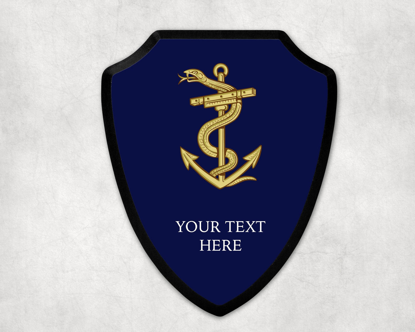 Royal Naval Medical Service - Royal Navy Printed Wall Shield