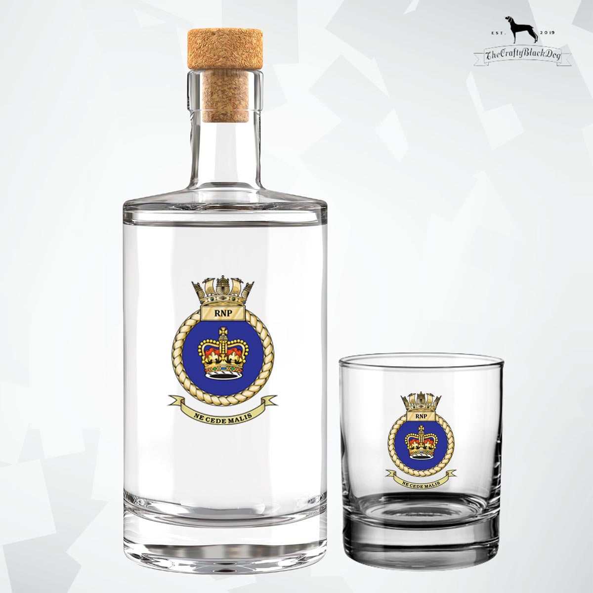 Royal Navy Police - Fill Your Own Spirit Bottle