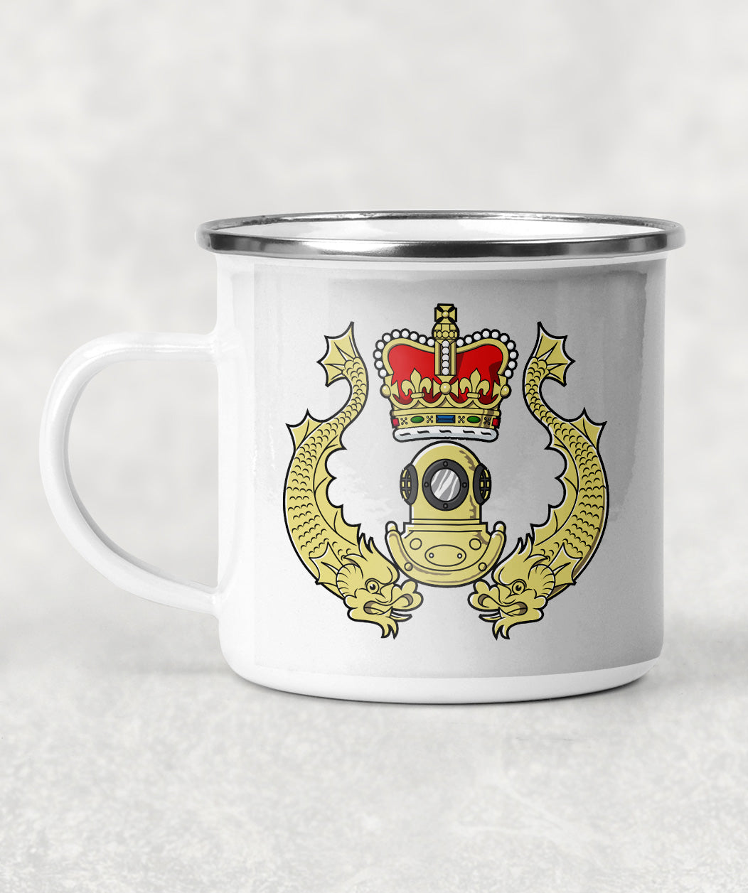 Royal Navy Diver - Enamel Mug