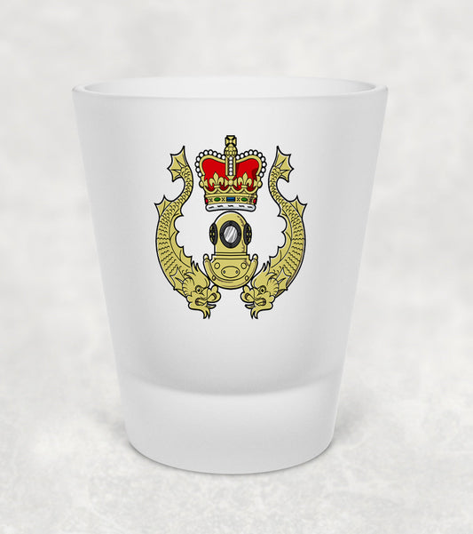 Royal Navy Diver - Shot Glass