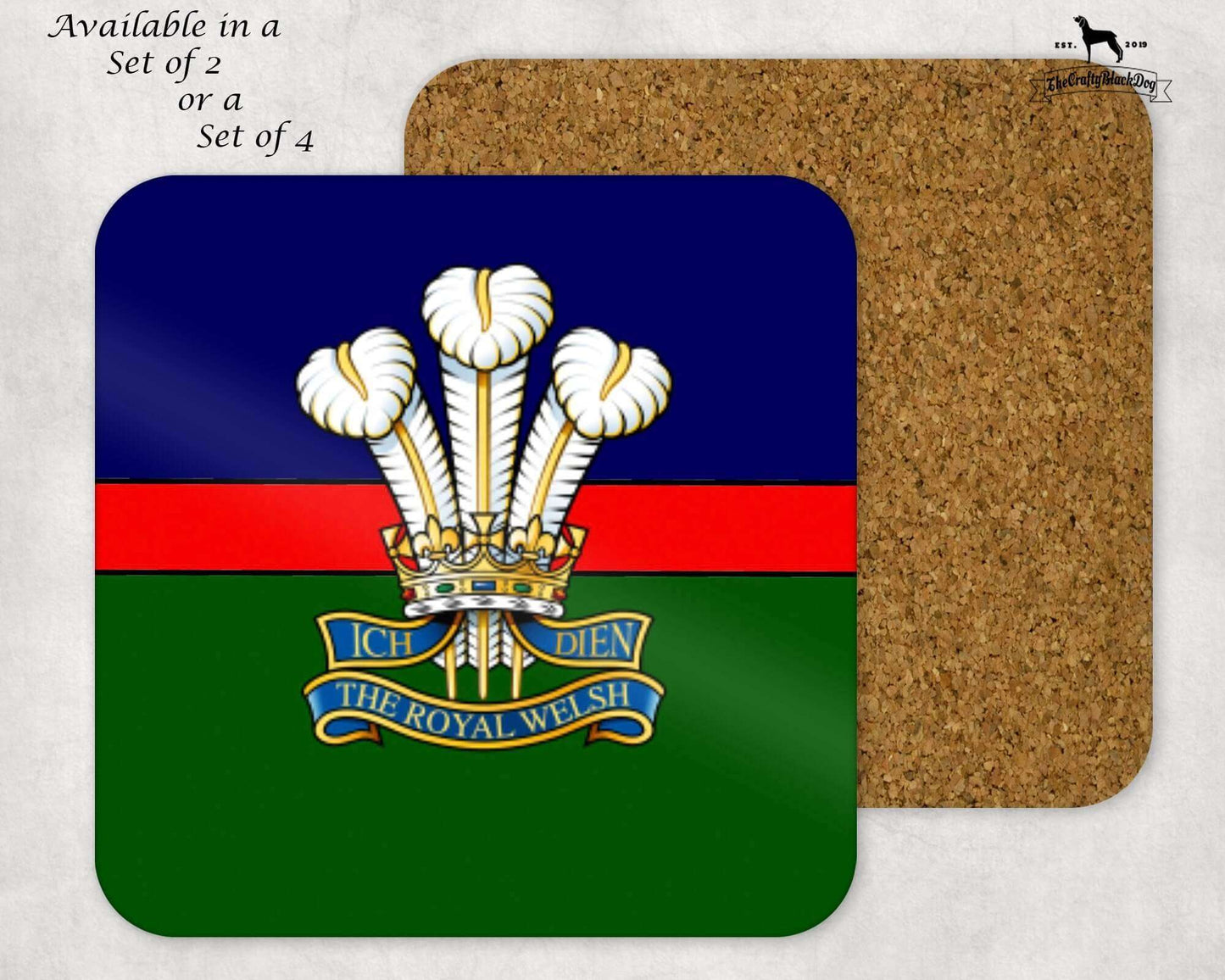 ROYAL WELSH - COASTER SET