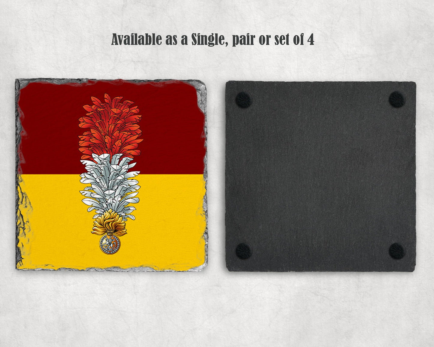 Royal Regiment of FusiliersÊ - Slate Coaster