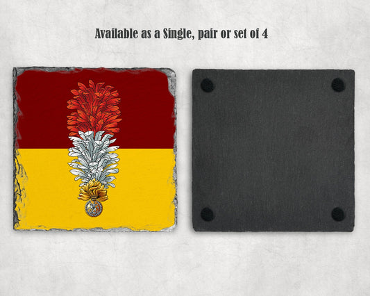 Royal Regiment of Fusiliers - Slate Coaster