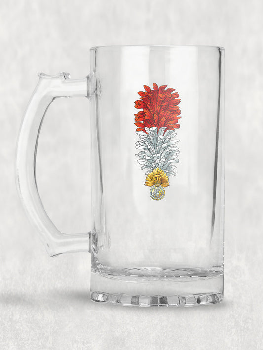 Royal Regiment Fusiliers Hackle KC - Tankard/Beer Mug/Stein