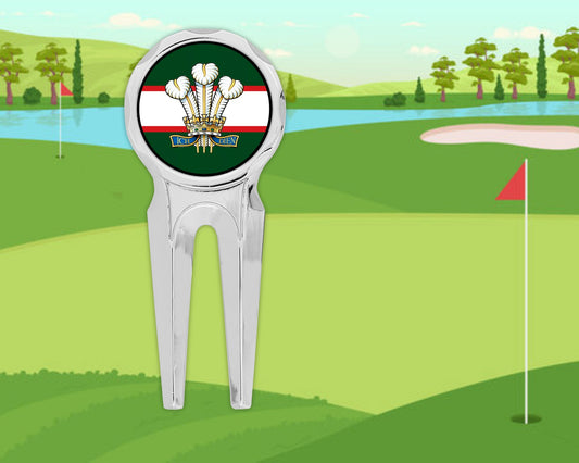 Royal Regiment of Wales - Golf Divot Repair Tool
