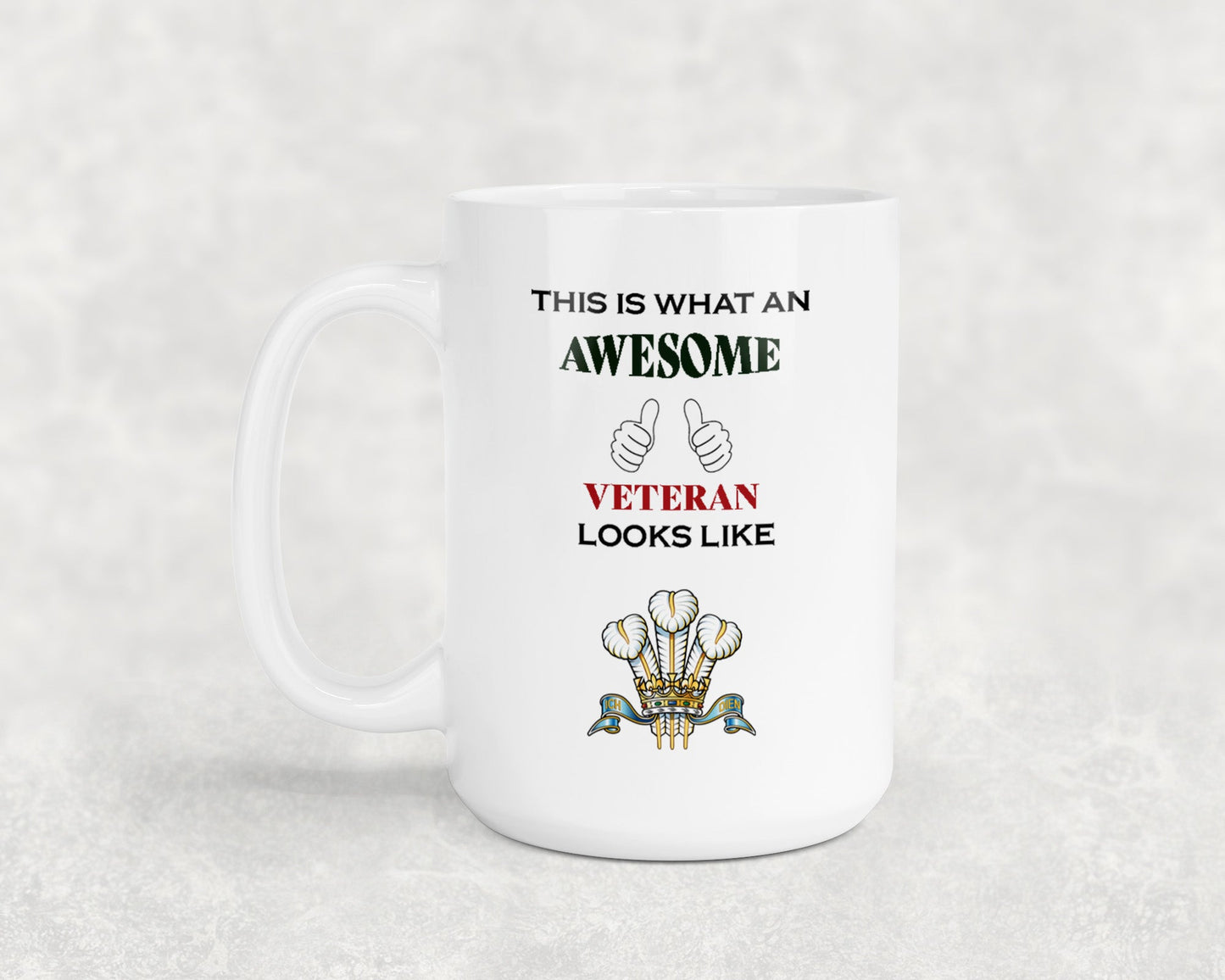 Royal Regiment of Wales - Veteran - 15oz Mug