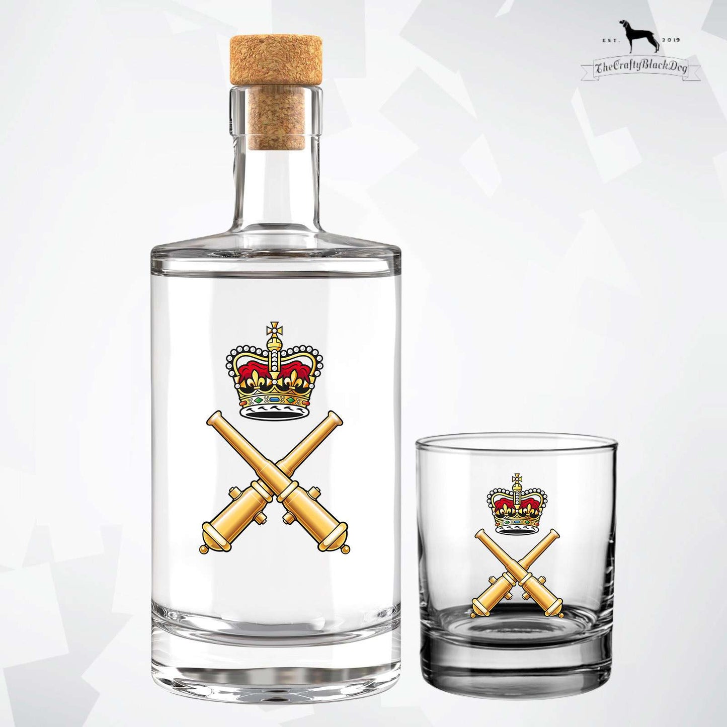 Royal School of  Artillery- Fill Your Own Spirit Bottle