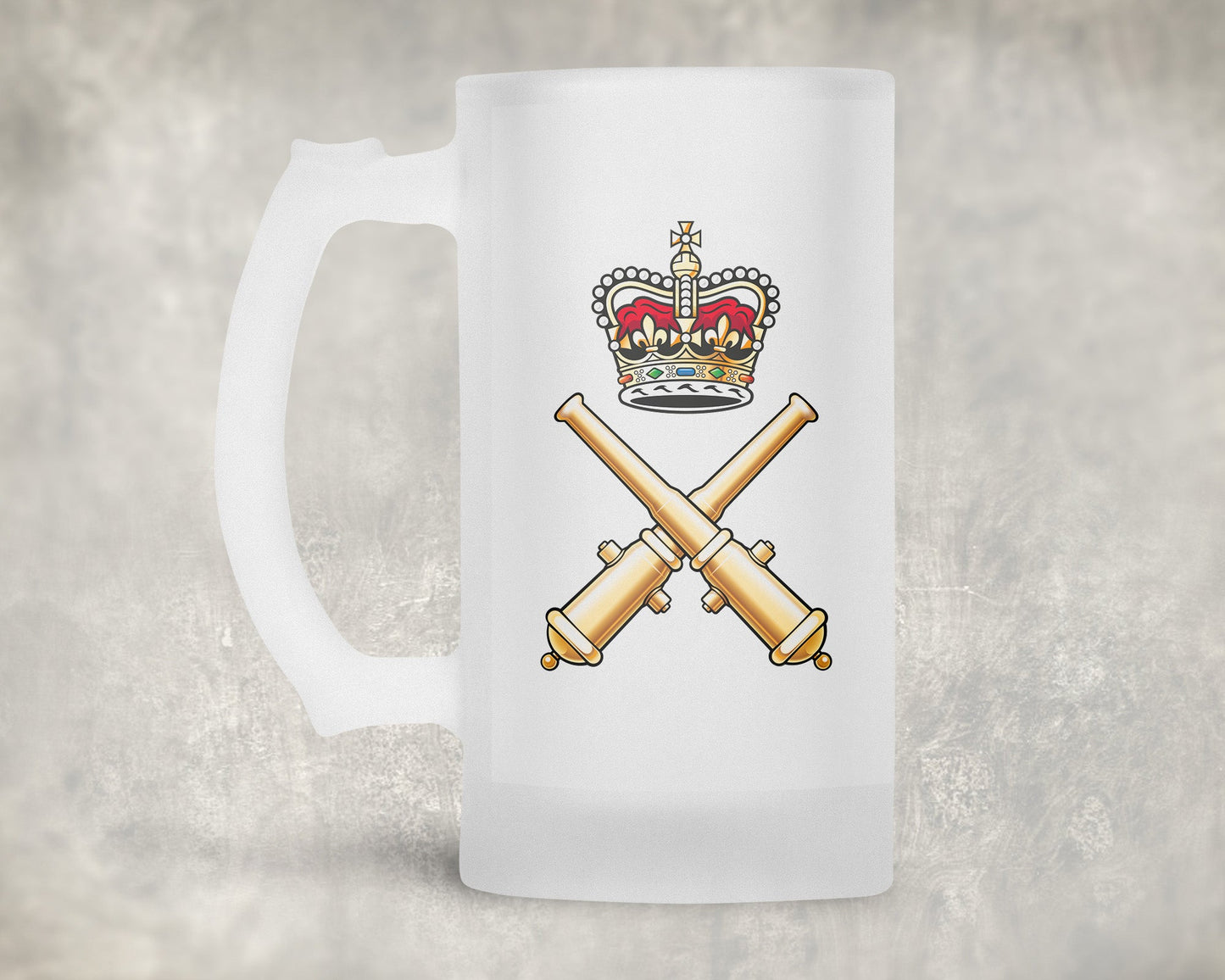 Royal School of Artillery - Frosted Stein