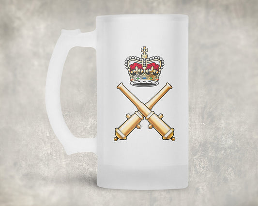 Royal School of Artillery - Frosted Stein