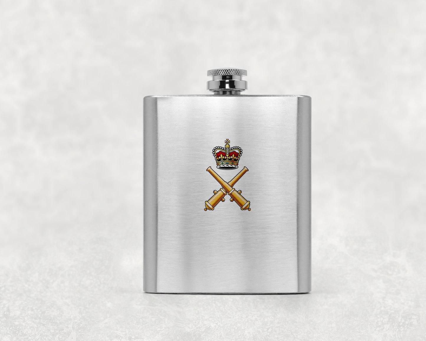 Royal School of Artillery - Hip Flask