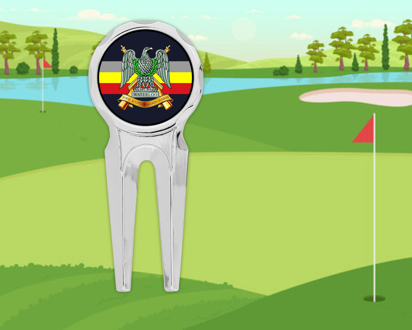 Royal Scots Dragoon Guards - Golf Divot Repair Tool