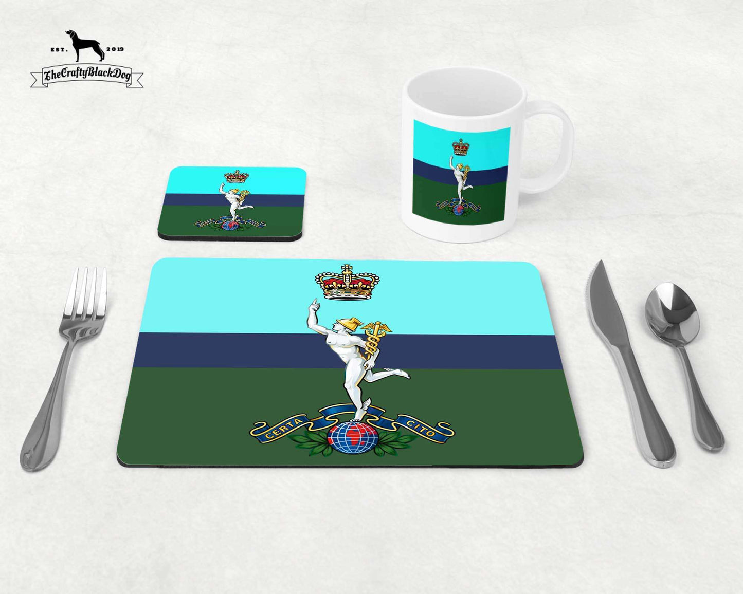 Royal Corps of  Signals - Table Set