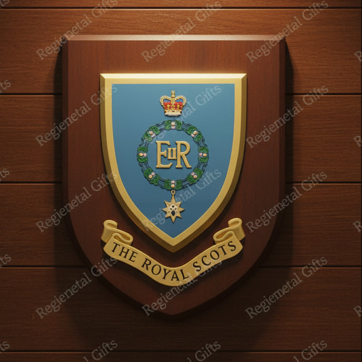 Royal Scots - Wall Shield Plaque | MOD Licensed Seller | Regimental