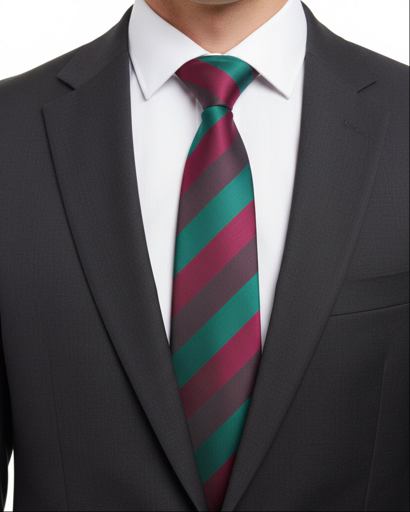 Royal Tank Regiment Striped Tie