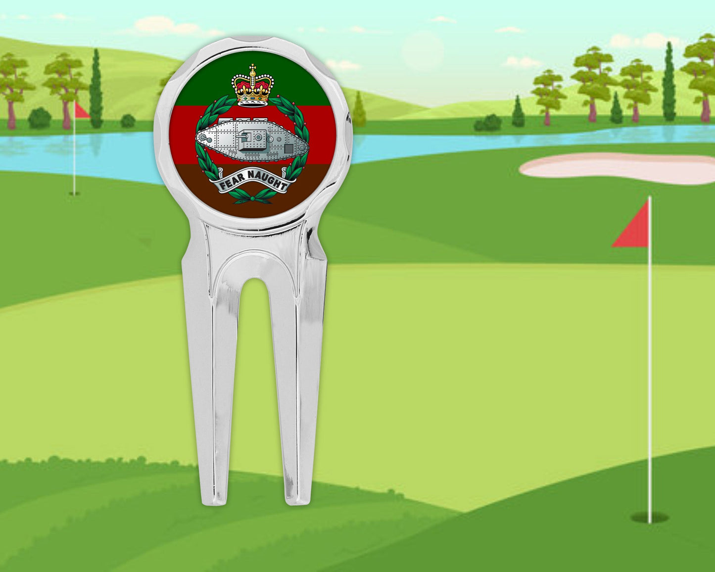 Royal Tank Regiment - Golf Divot Repair Tool