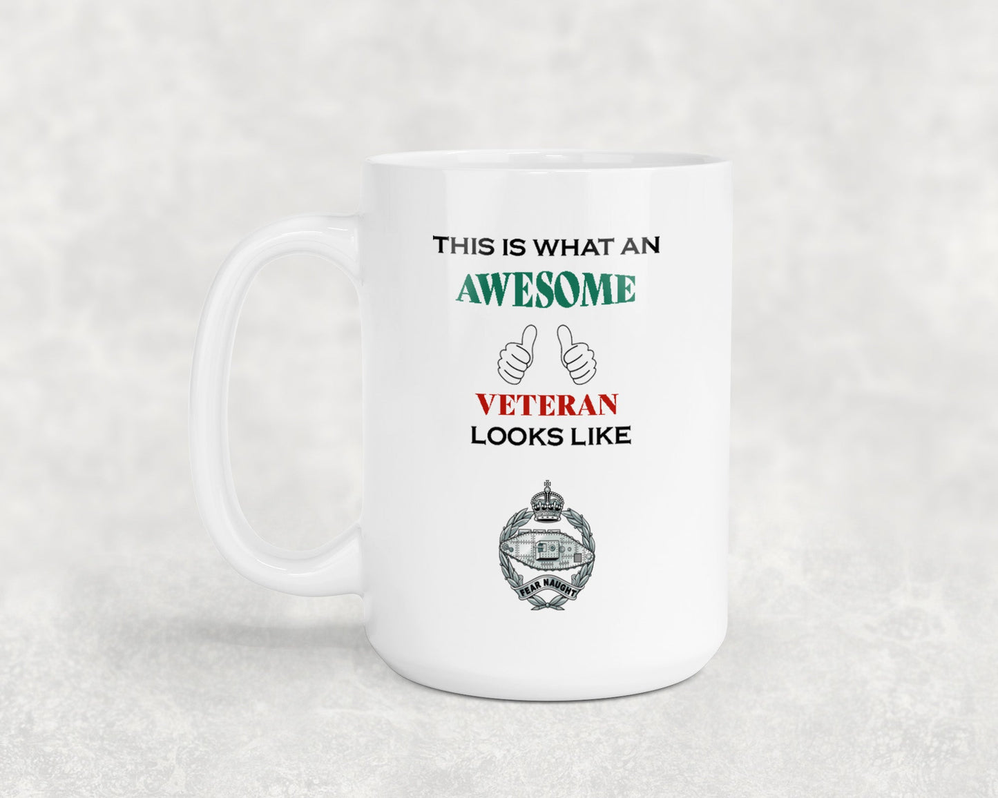 The Royal Tank Regiment KC - Veteran - 15oz Mug