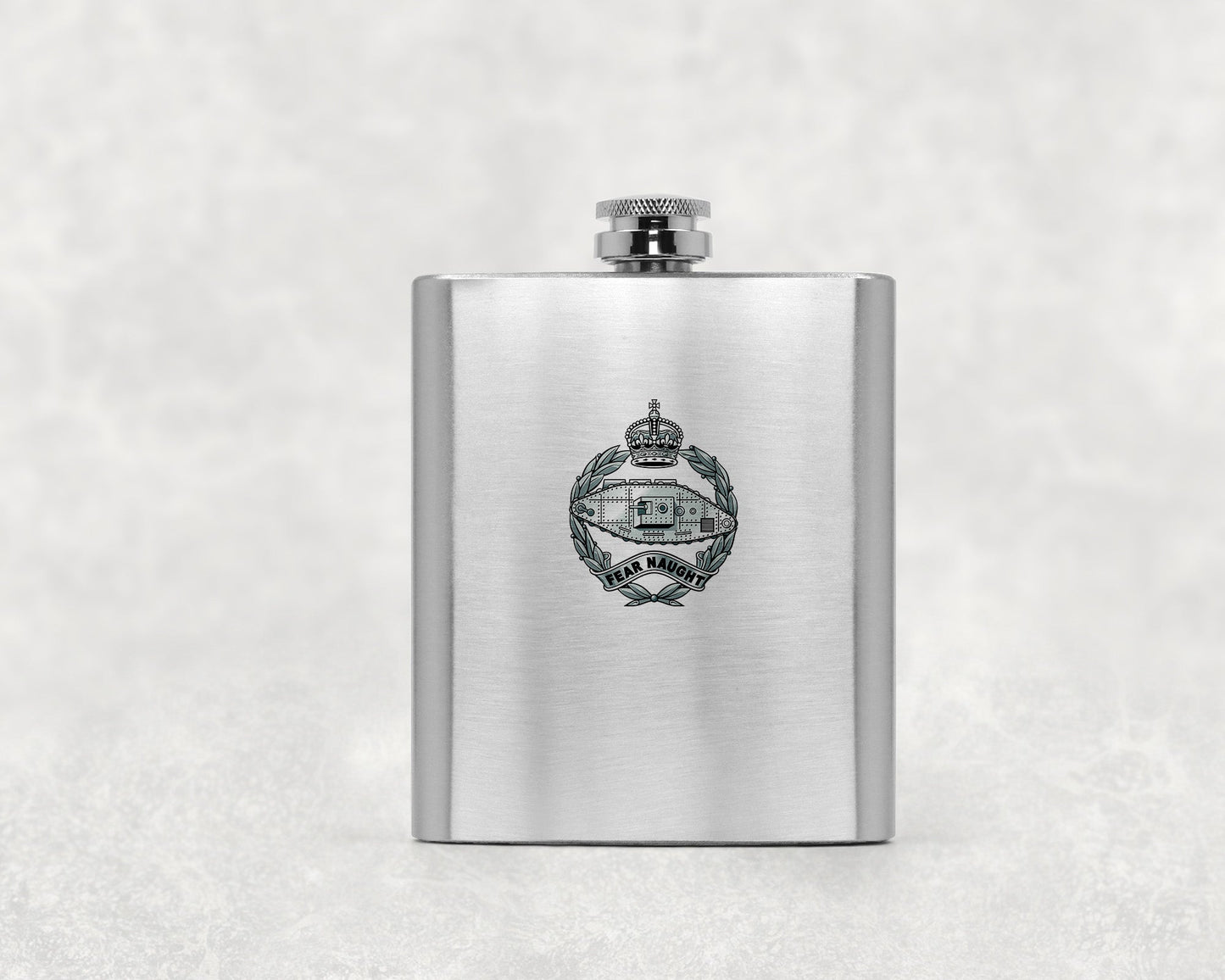 Royal Tank Regiment KC - Hip Flask