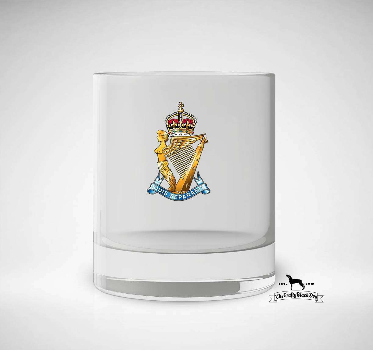 Royal Ulster Rifles - Whiskey/Spirit Glass