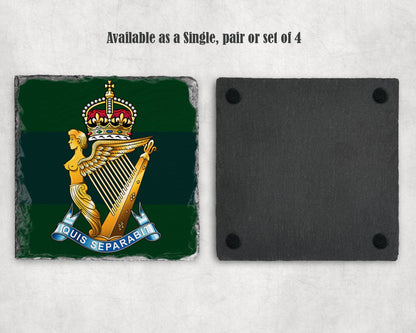 Royal Ulster Rifles - Slate Coaster