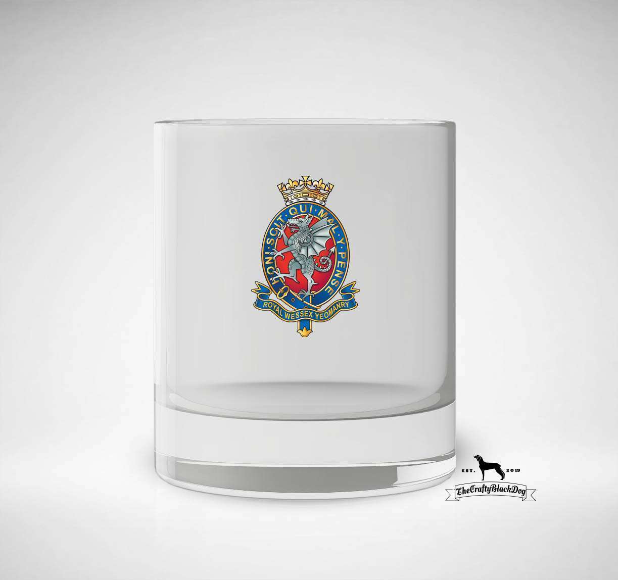 Royal Wessex Yeomanry - Whiskey/Spirit Glass