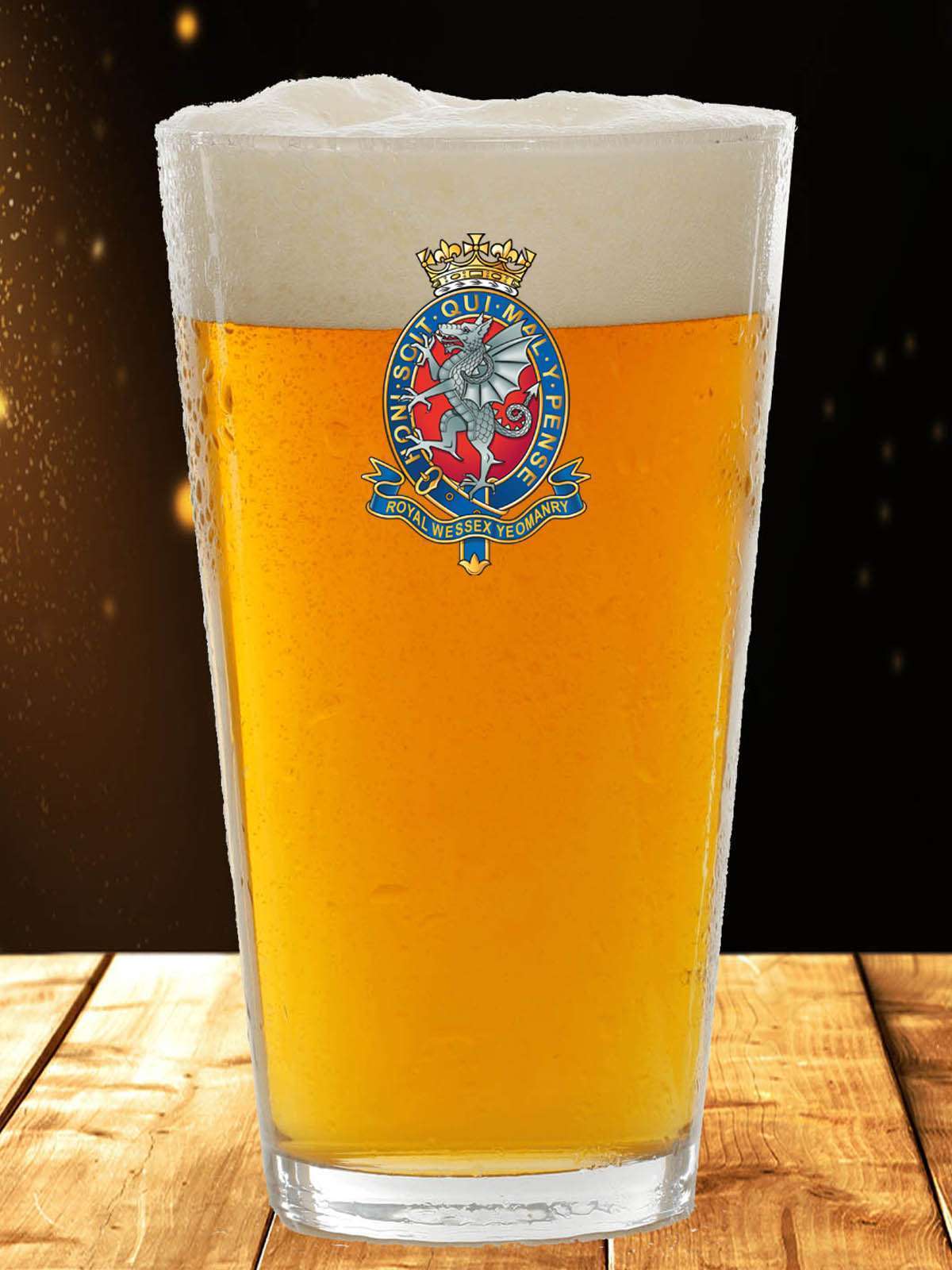 Royal Wessex Yeomanry - Pint Glass