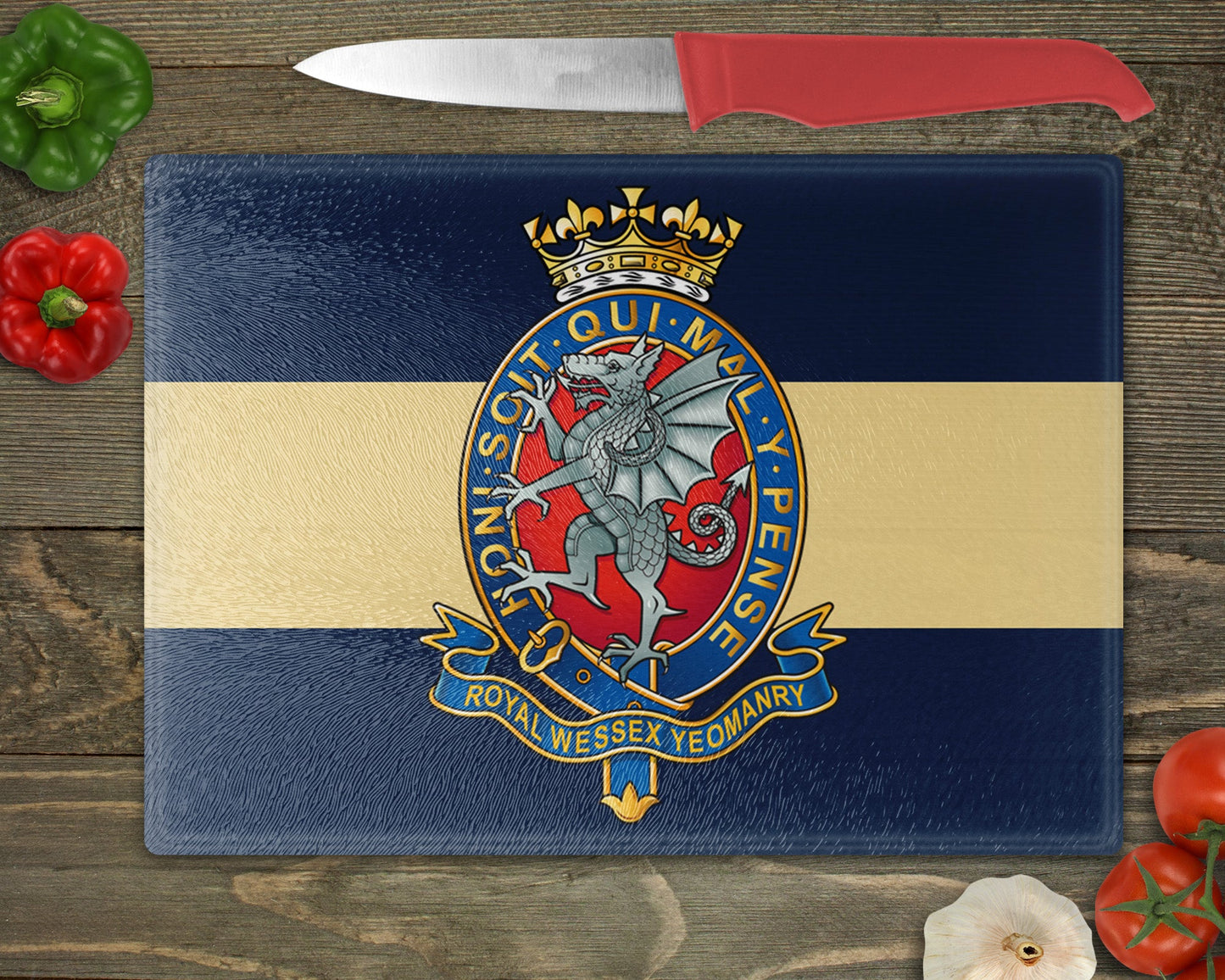 Royal Wessex Yeomanry - Cutting Board