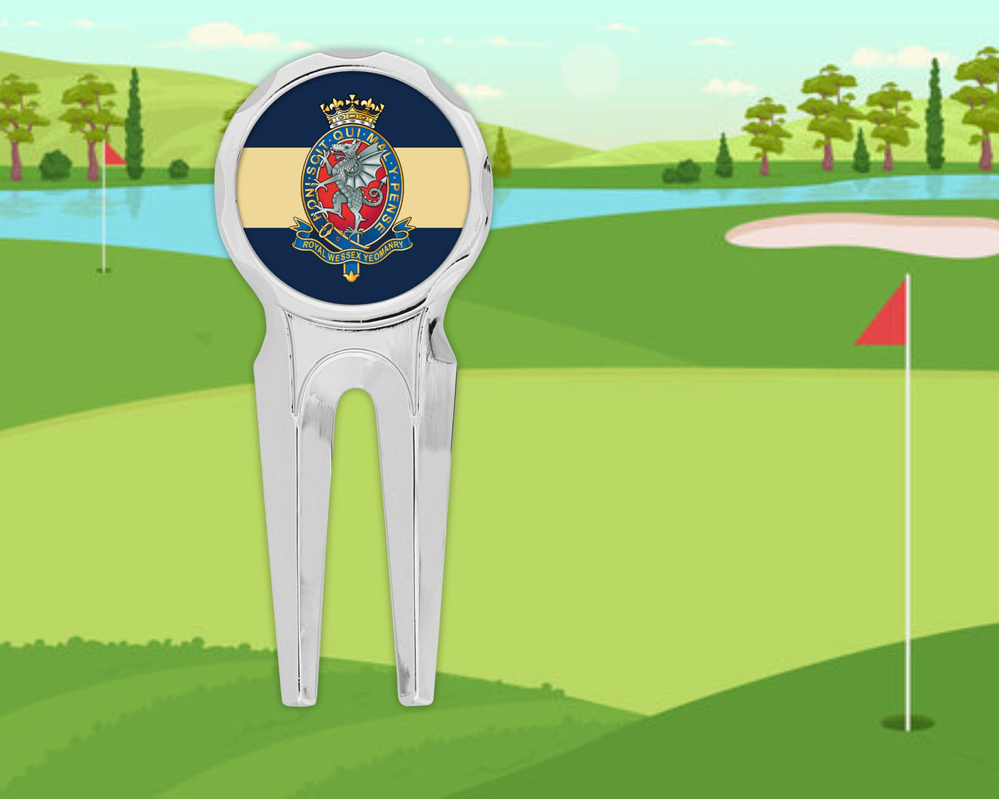 Royal Wessex Yeomanry - Golf Divot Repair Tool